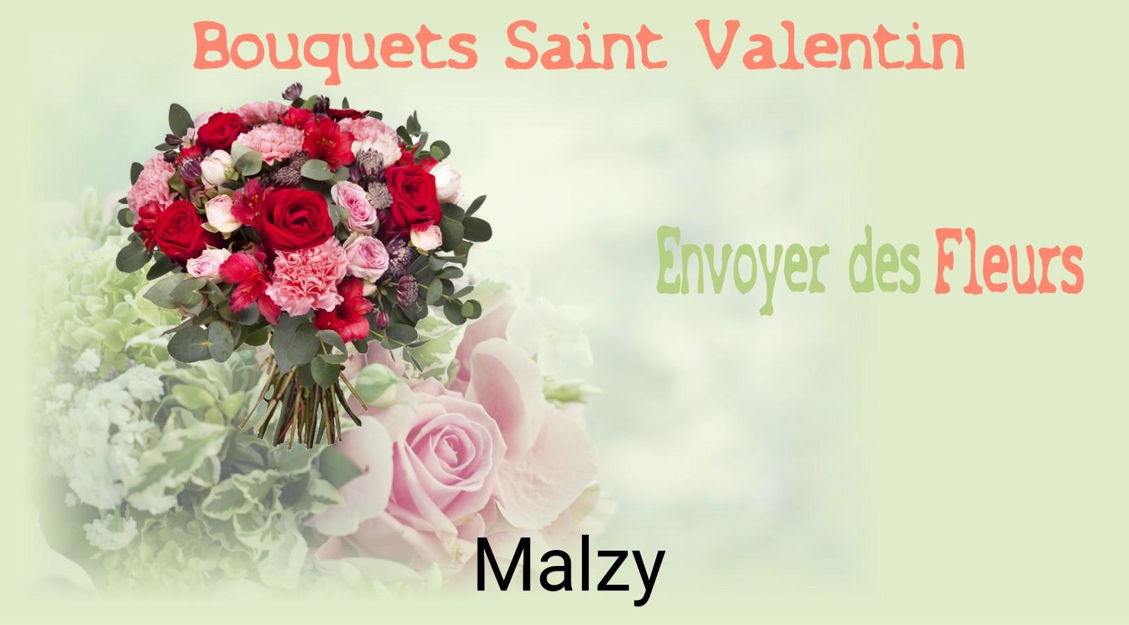 Roses de Saint-Valentin livrées à Malzy
